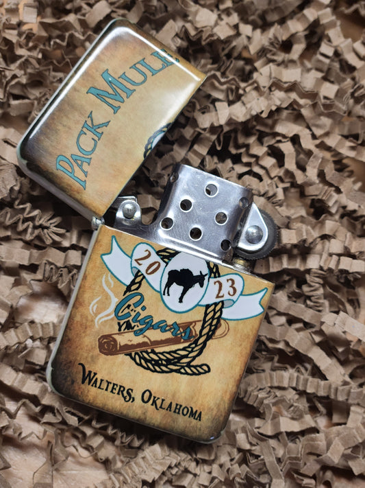 Soft flame lighter